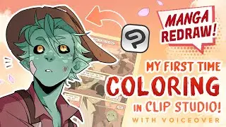 Creating a Colour Comic with CLIP STUDIO! | TUTORIAL