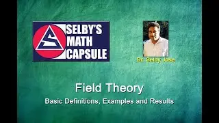 Field Theory 1: Basic Definitions, Examples and Results