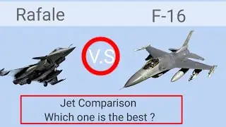 Rafael VS F-16 || Jet Comparison || which one is the best |