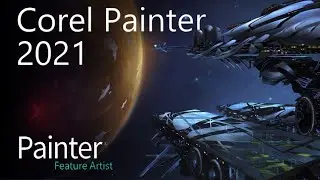 Corel Painter 2021 - Sunday Scribble (Davey Baker)