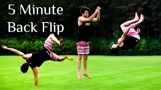 Learn How to Back Flip in 5 Minutes | ASAP | Pigmie Tutorial Analysis