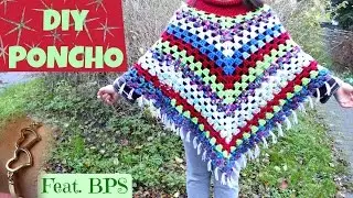 DIY crochet poncho inspired by bobwilson123