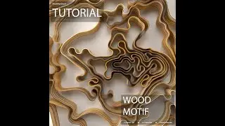 Cinema 4D Tutorial Create a Wood motif using X-Particles and Octane Render
