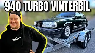 GURRA KÖPER SIN FÖRSTA VINTERBIL NÅNSIN *Volvo 940 LTT* - [VLOGG #687]