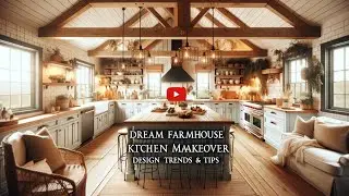 Dream Farmhouse Kitchen Makeover: 2024 Design Trends & Tips