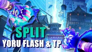 SPLIT YORU FLASH & TP LINEUPS VALORANT GUIDE