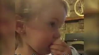 Dad tells his 2 years old toddler daughter she can't have a boyfriend. Her reaction was priceless