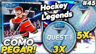 COMO PEGAR TODAS os SILVERS e SHINES do Hockey Legends do EVENTO THE GAMES do ROBLOX!