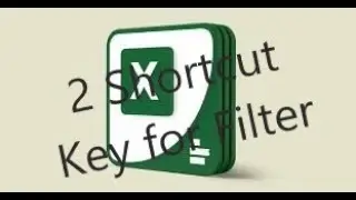 #excel #filter #learning || Shortcut Key for filter ||