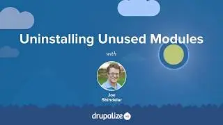 Drupal 8 User Guide: 4.4. Uninstalling Unused Modules
