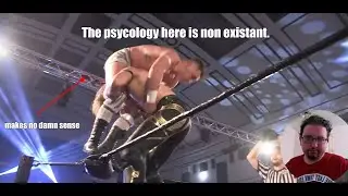The ending sequence to this match makes no sense | Reacting to OMG (wrestling highlights) part 101
