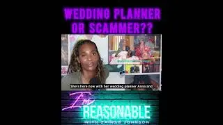 It’s a scam! 😂 check out full ep on my page #comedyshorts #podcast #wedding #shorts #imreasonable