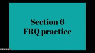 Included in GDP practice FRQ