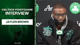 Jaylen Brown on Celtics Loss to Hawks | FULL Postgame Interview 12-28