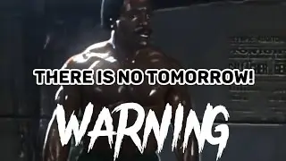 "THERE IS NO TOMORROW" X Warning - MC Orsen (Speed Up) | Rocky Balboa