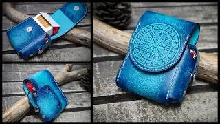 How To Make Cigarette Case |  DIY Leather Case | PDF Leather Pattern