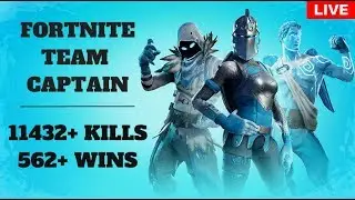 FORTNITE LIVE! 12,000+ KILLS / 570+ WINS! FORTNITE TEAM CAPTAIN! (CO-FOUNDER OF APEX ODYSSEY)