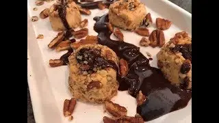 Keto Fat Bombs Peanut Butter Pecan Crusted Chocolate Drop Low Carb 3 Net Carbs