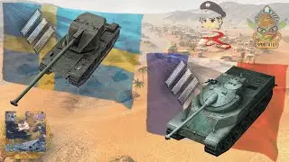 WOTB - Tier VIII - AMX 50 100 & Emil I - Oasis Palms ≡SS-GF≡