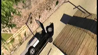 Driv3r Glitch - Floating Taxi / Run over by parked car