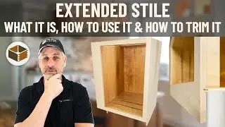 Extended Stile - What It Is, Why You Need It, & How to Trim It | RTA Cabinet Options