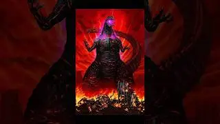 'Shin Godzilla' biggest threat to Monsterverse..🔥😈#godzilla #kong #shorts