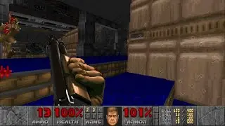 Doom (PS5) - E1M2: Nuclear Plant (Ultra-Violence 100%)