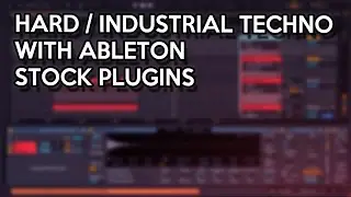 Industrial Techno Production Livestream (pt4: percussion + lead/bass)