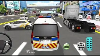 New Bus Tow Truck Rescue by Police Car From The Showroom 3D Driving Class Android popular agameplay