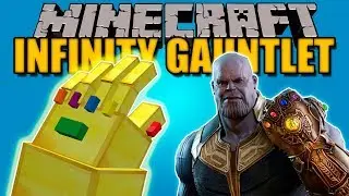INFINITY GAUNTLET MOD - Thanos' Glove (Avengers) - Minecraft mod 1.8.9, 1.7.10 Review