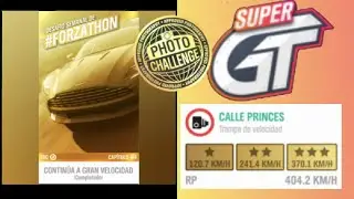Forza Horizon 4 Desafío Semanal #FORZATHON Primavera y Desafío de Fotos Completado Super GT SERIE 33