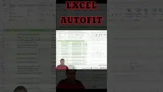 ⚡AUTOFIT CELLS IN EXCEL⚡ 