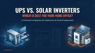 UPS vs. Solar Inverter: Which is Best for Home Office Backup? (Tech Guide)