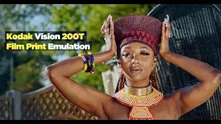 Dehancer 5 Kodak Vision 200T film Print emulation | BMPCC 6K