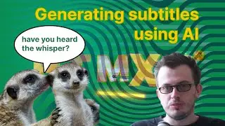 Generating subtitles using AI | HTMXR_003