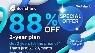Mastering Surfshark: How to Use Tutorial + Get 88% Off Discount!