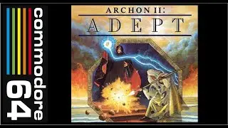 ARCHON II : ADEPT (C64) Hardest. Chaos (Player) VS Order (CPU). SIREN ONLY. Wins with Apocalypse