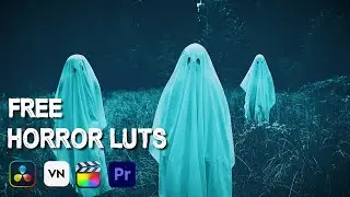 Free 50 HORROR Luts | How To Use Luts In Adobe Premiere Pro.
