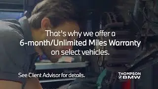 Why buy a Pre-Owned Vehicle? | Thompson BMW