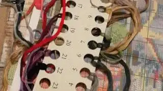 Вышивка крестом. "Сердце Парижа", фирма "Овен", готовая работа