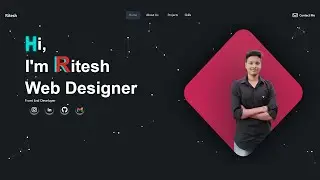 Build a Complete Responsive Portfolio Website Using React JS