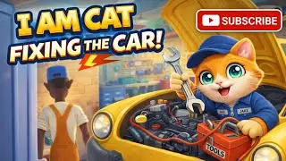 I Am Cat VR: Fixing a Car as a CRAZY Cat Mechanic 😂🔧 | Funny VR Chaos!