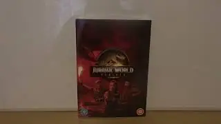Jurassic World Rebirth (UK) DVD Unboxing