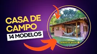casa de sítio  14 modelos para inspiração