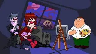 Friday Night Funkin' Animation# Lemon Demon x Mom x Dad x GF Peter'I Painted My Truth(FNF ANIMATION)