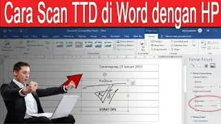 Cara Scan Tanda Tangan Di Word dari Foto HP