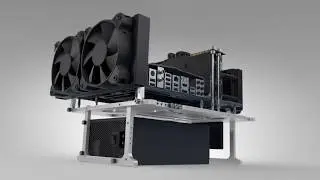 Open Benchtable   A portable and light benchtable for travelling PC enthusiasts