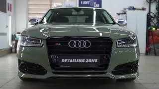 Из обычной черной Audi S8 с пробегом ➡️ в абсолютно новую «ракету🚀»