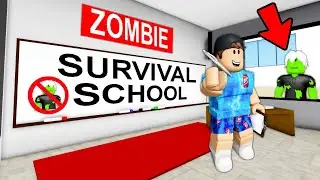 I Open ZOMBIE SURVIVAL SCHOOL in Brookhaven RP!!