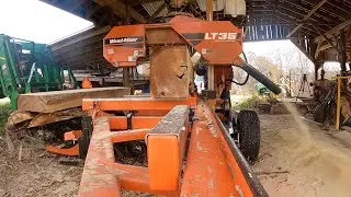 Back to the wood-mizer LT 35 sawmill!!